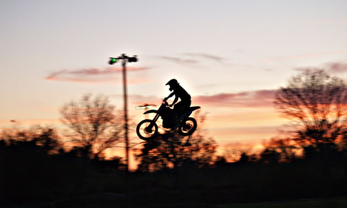 sunset motocross